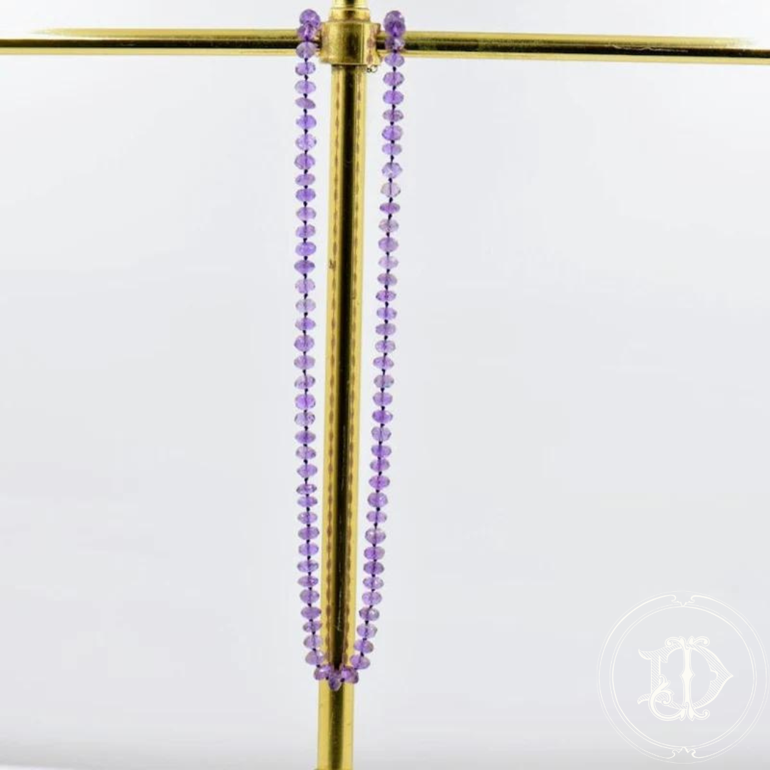 Faceted Amethyst Beads