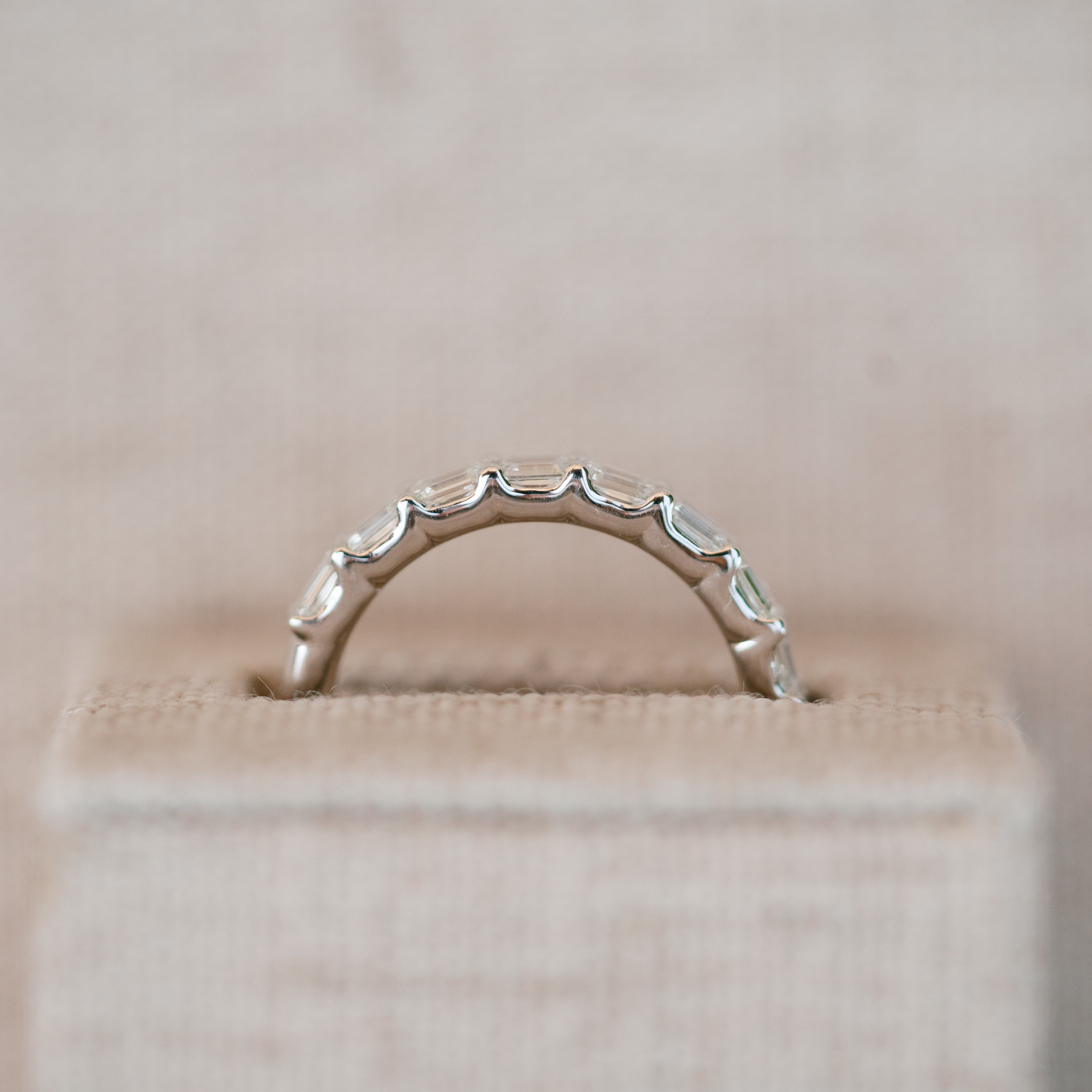 diamond baguette band