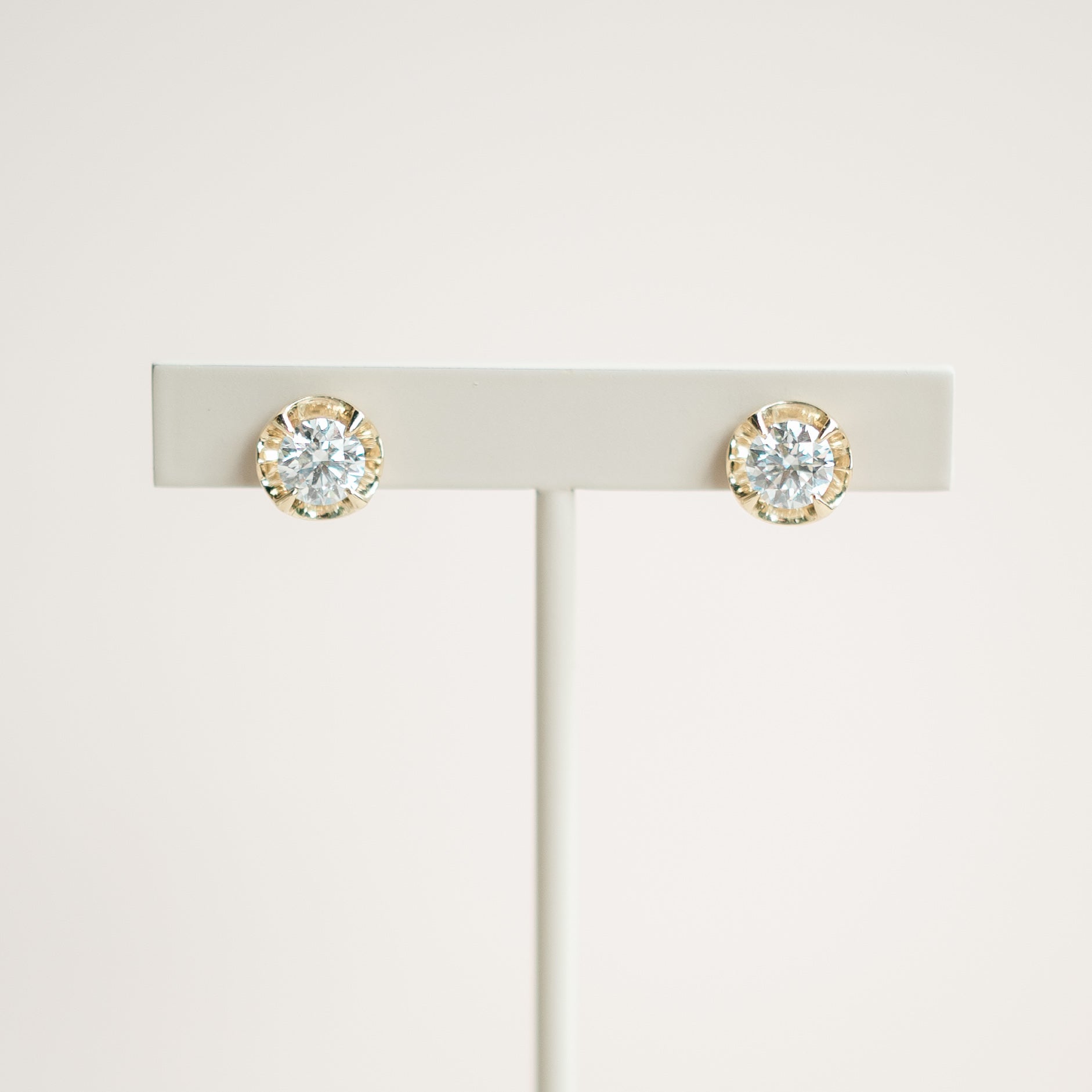 Buttercup Lab grown diamond Earrings
