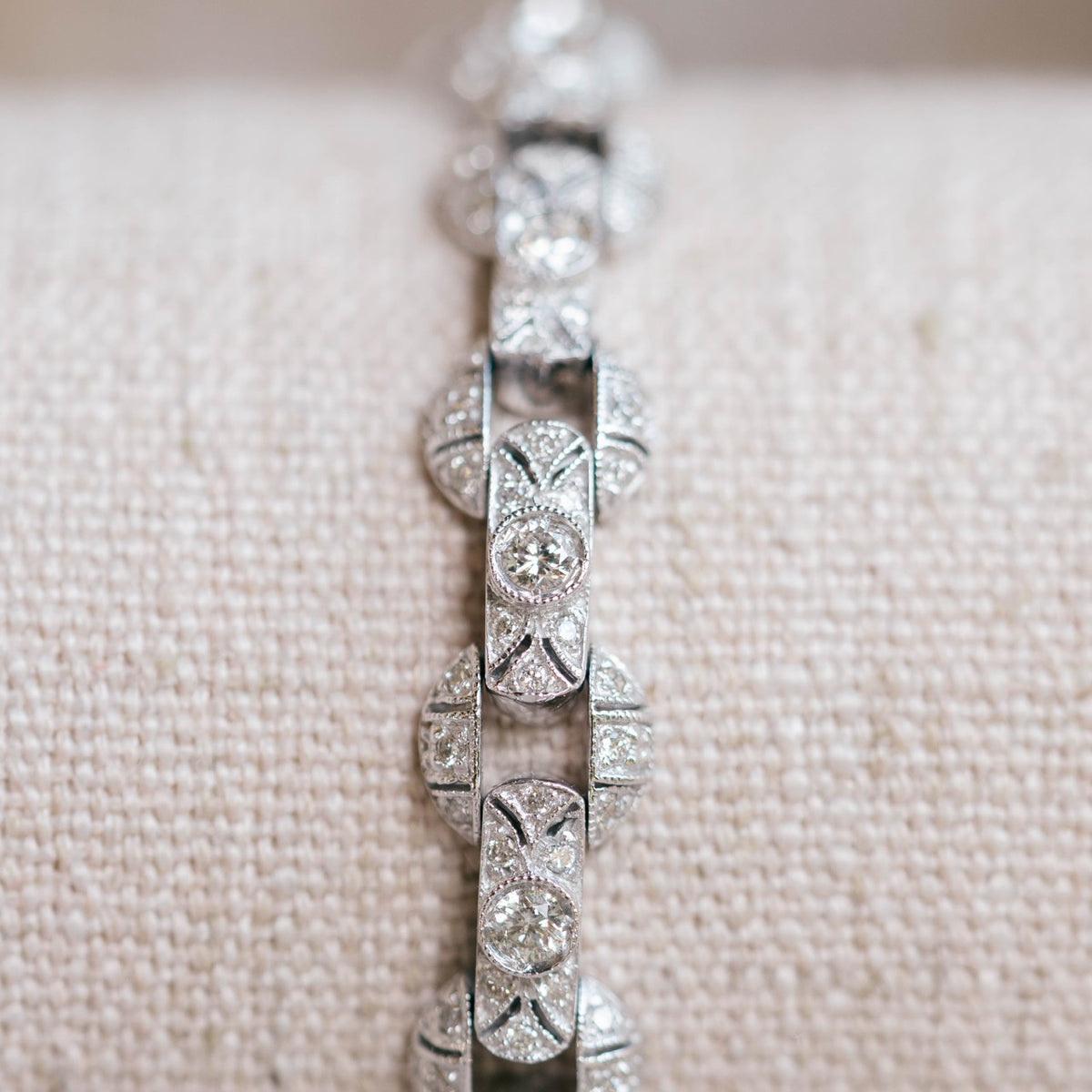 antique diamond bracelet