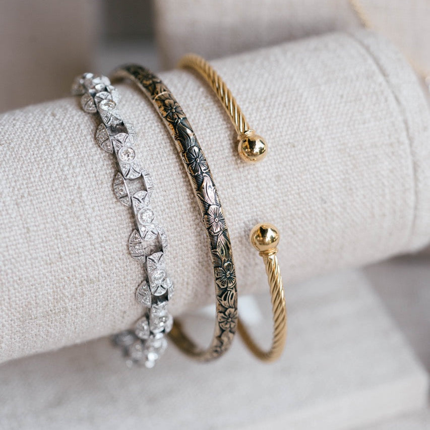 antique diamond bracelet