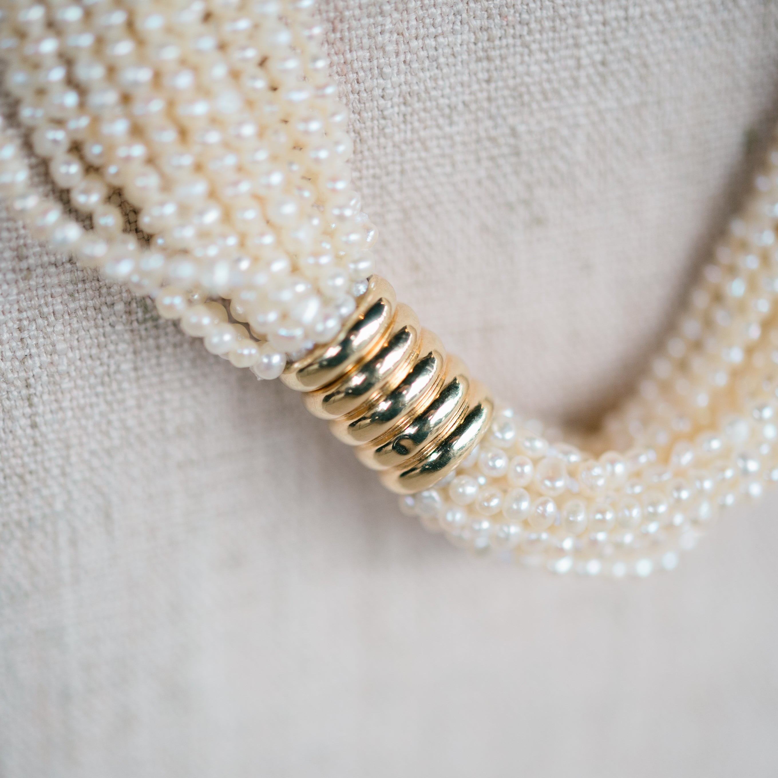 Vintage freshwater pearl necklace