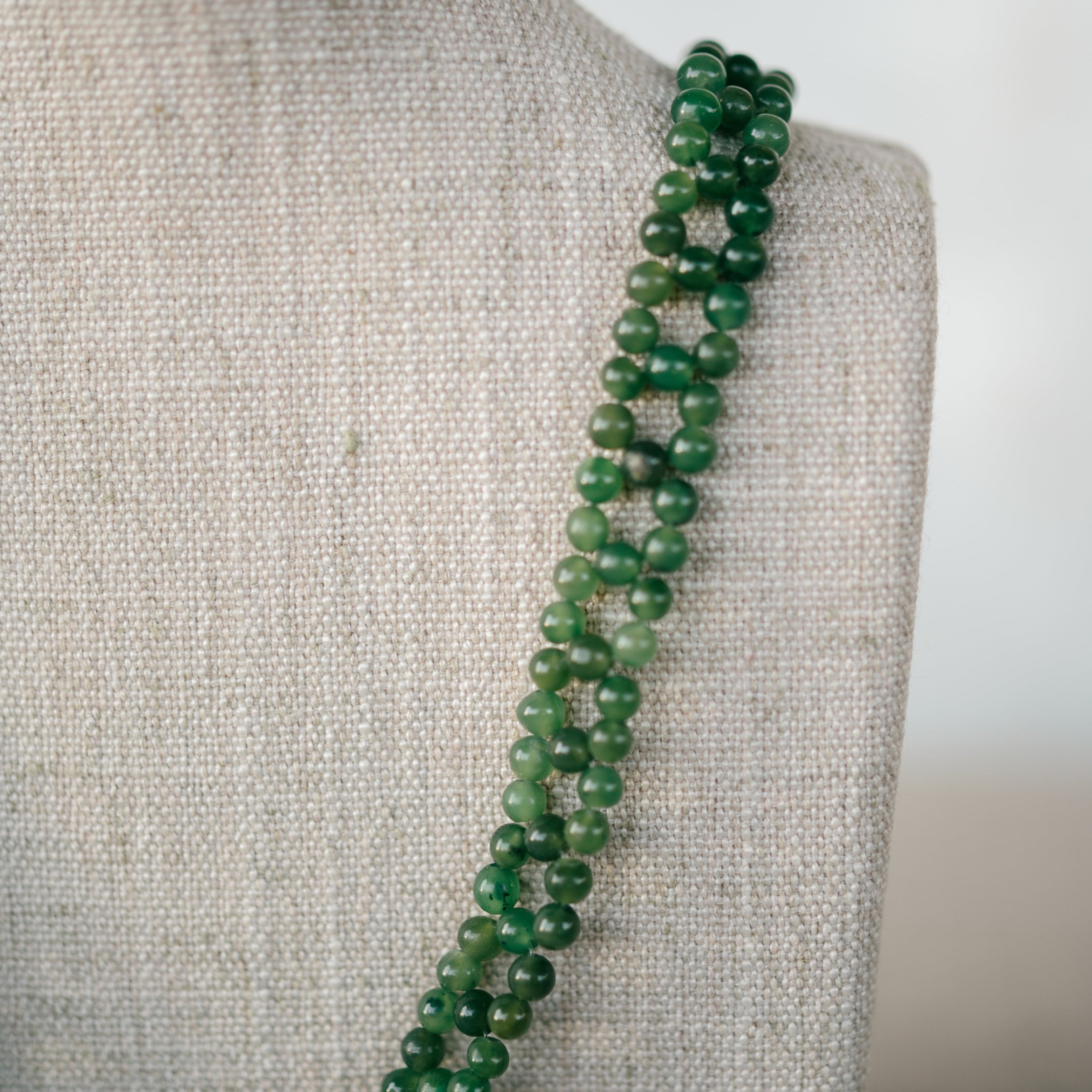 Jade Bead Necklace