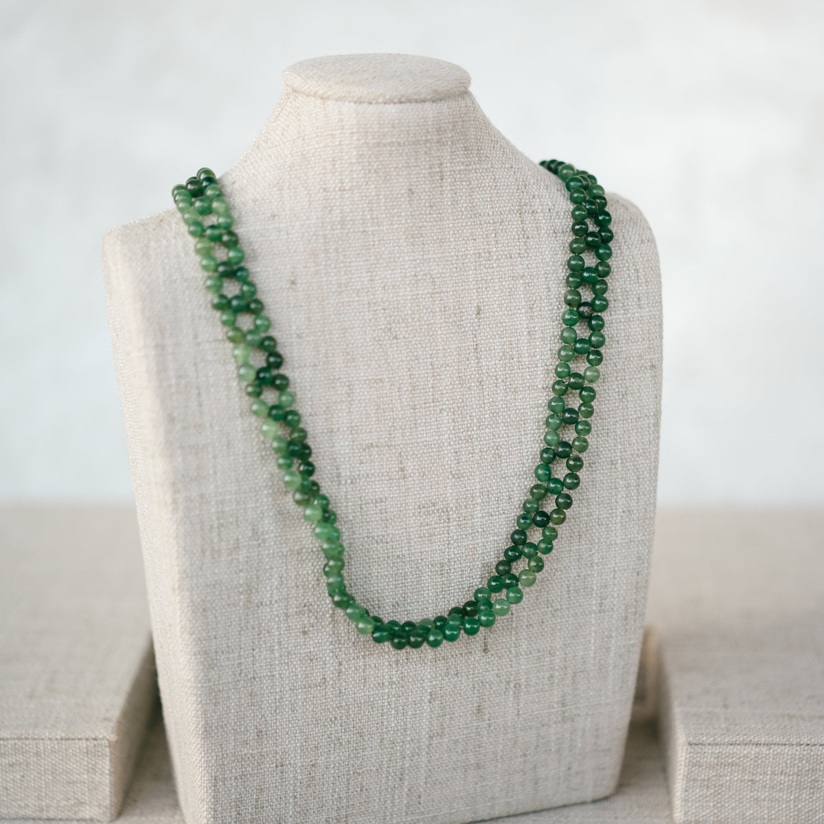 Jade Bead Necklace