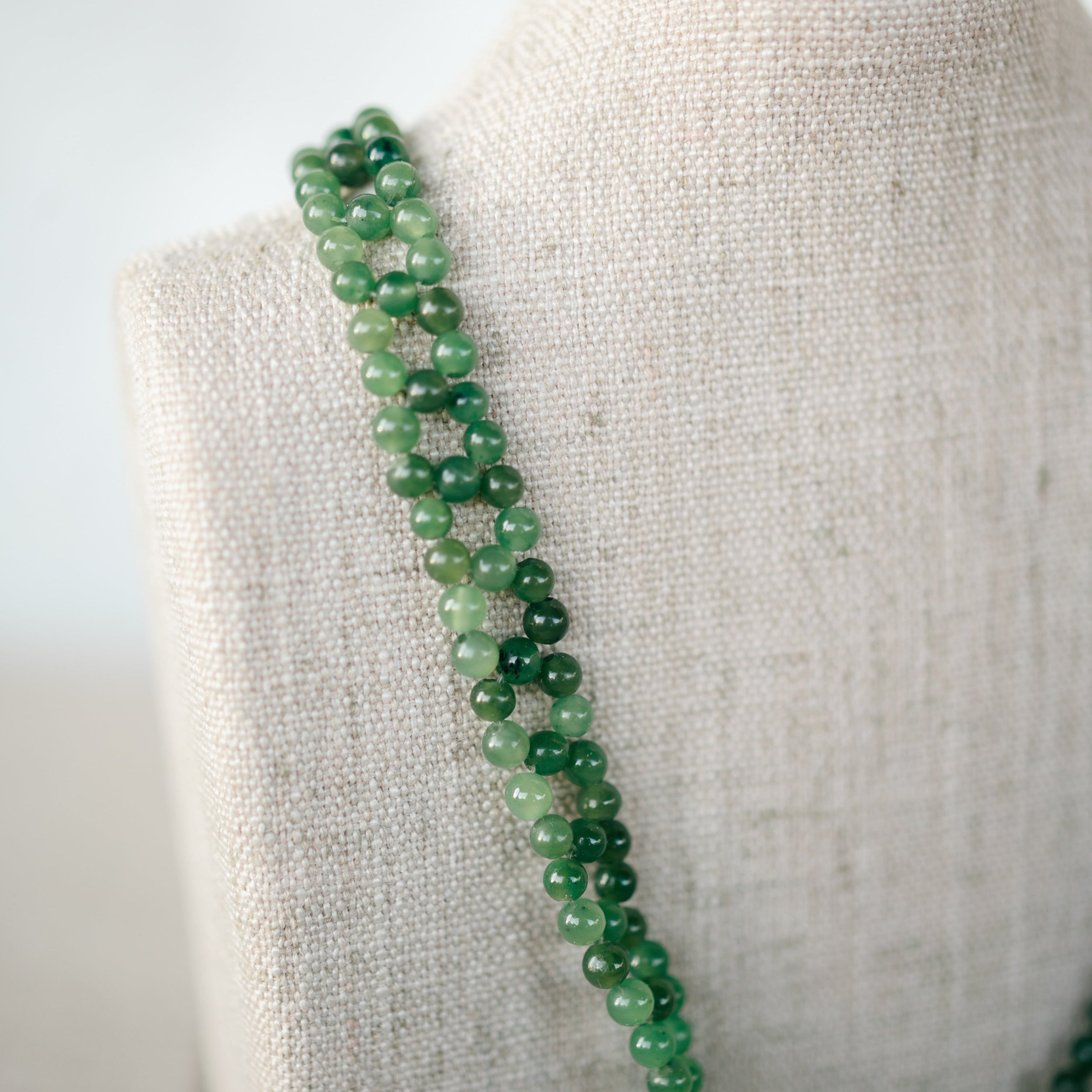 Jade Bead Necklace