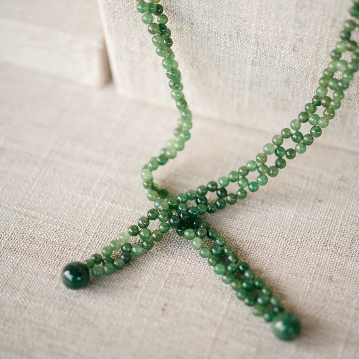 Jade Bead Necklace