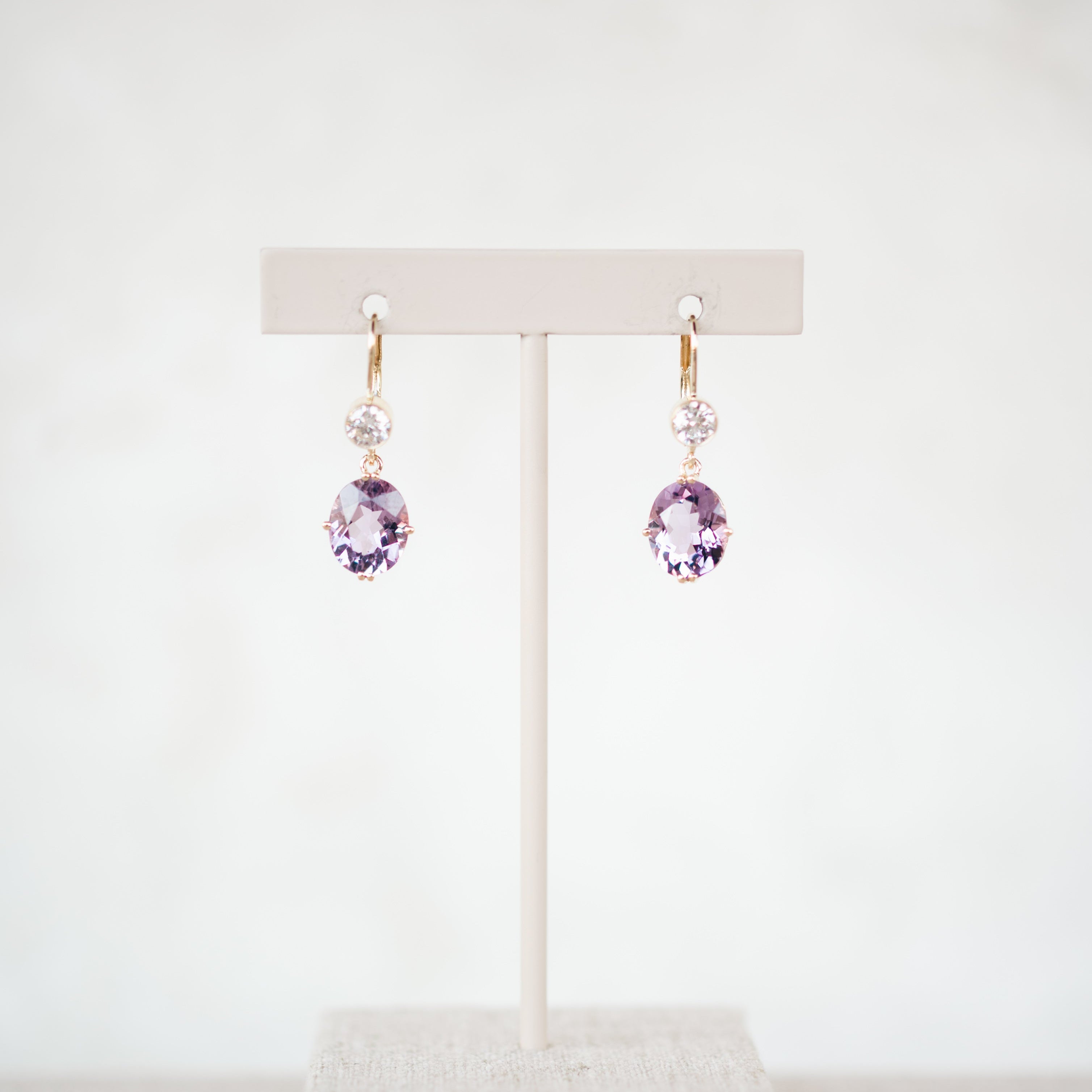 Amethyst Dangle Earrings