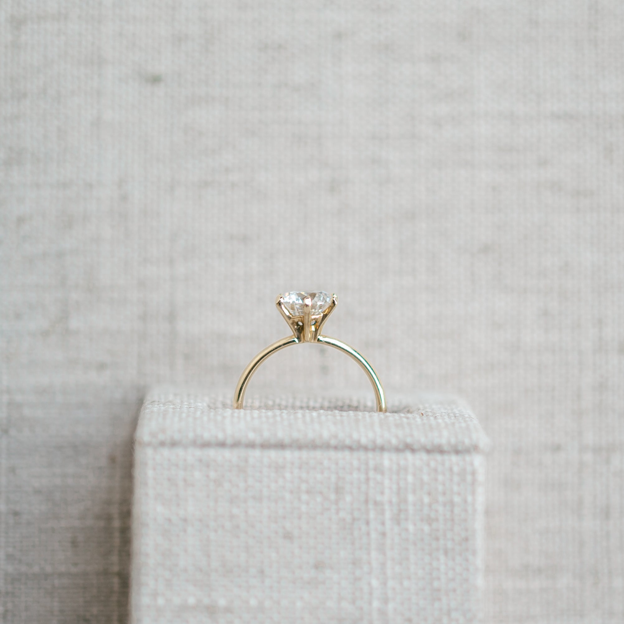 Diamond Solitaire Engagement Ring