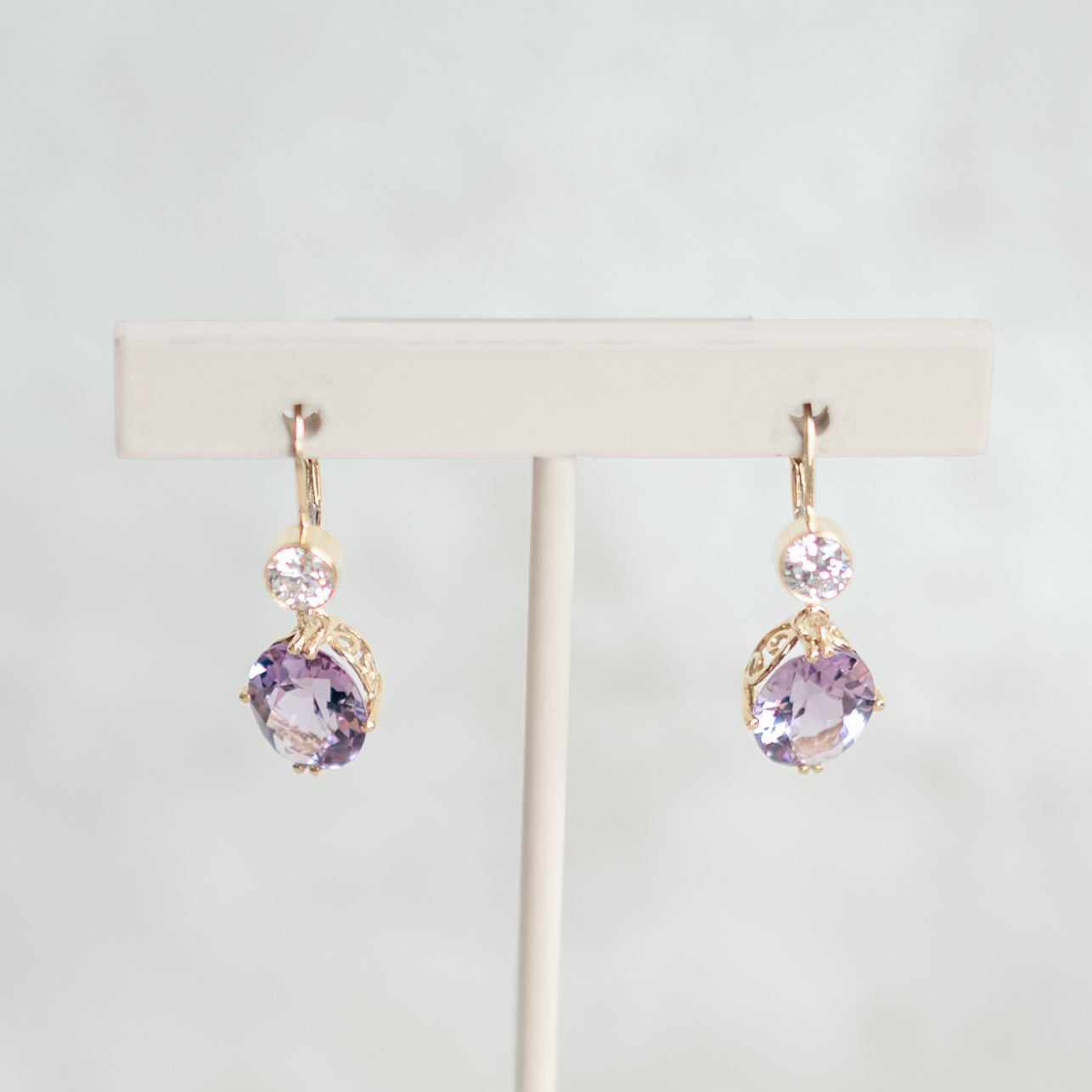 Amethyst Dangle Earrings