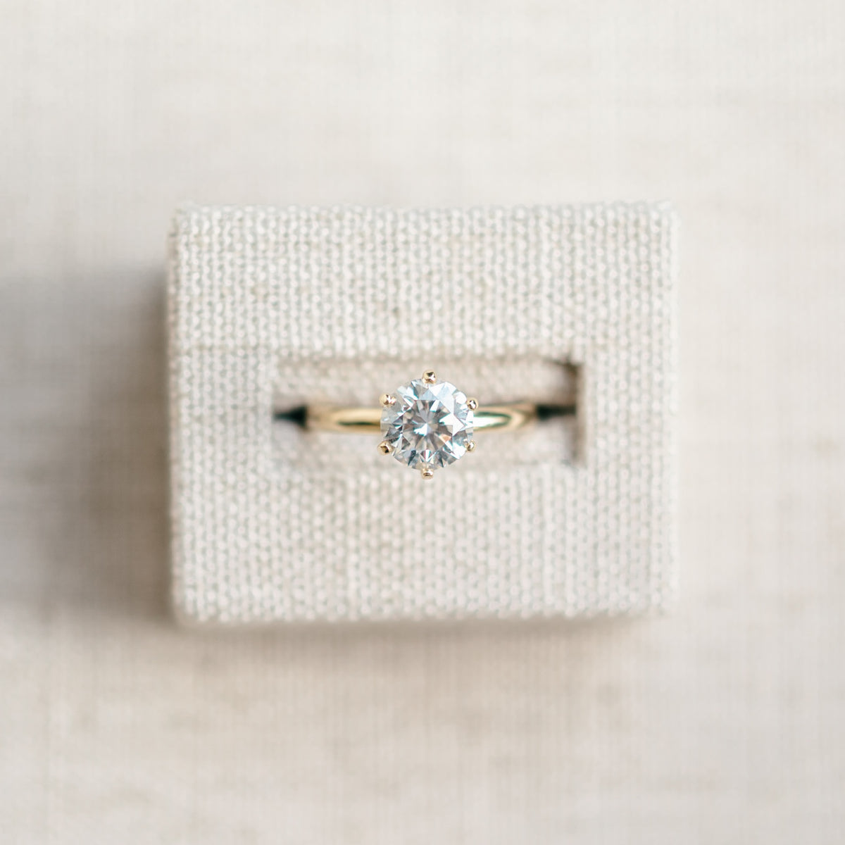 Diamond Solitaire Engagement Ring