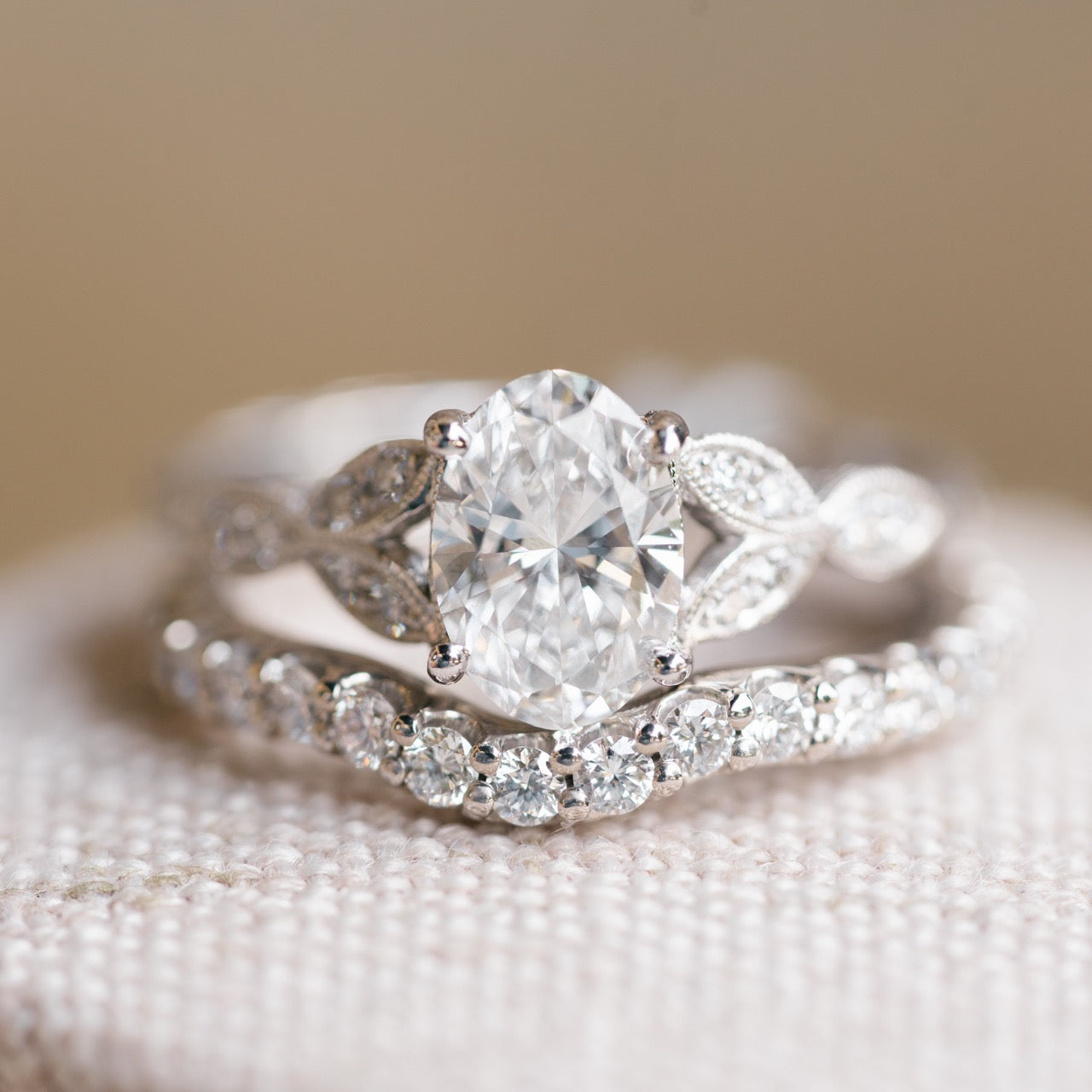 Curved Diamond Band