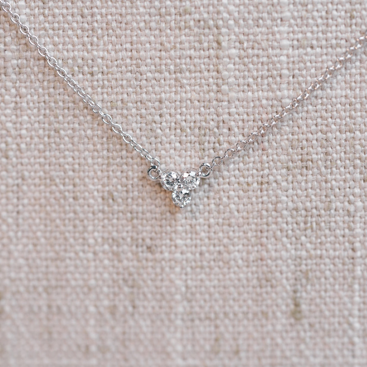 Kylie necklace white gold