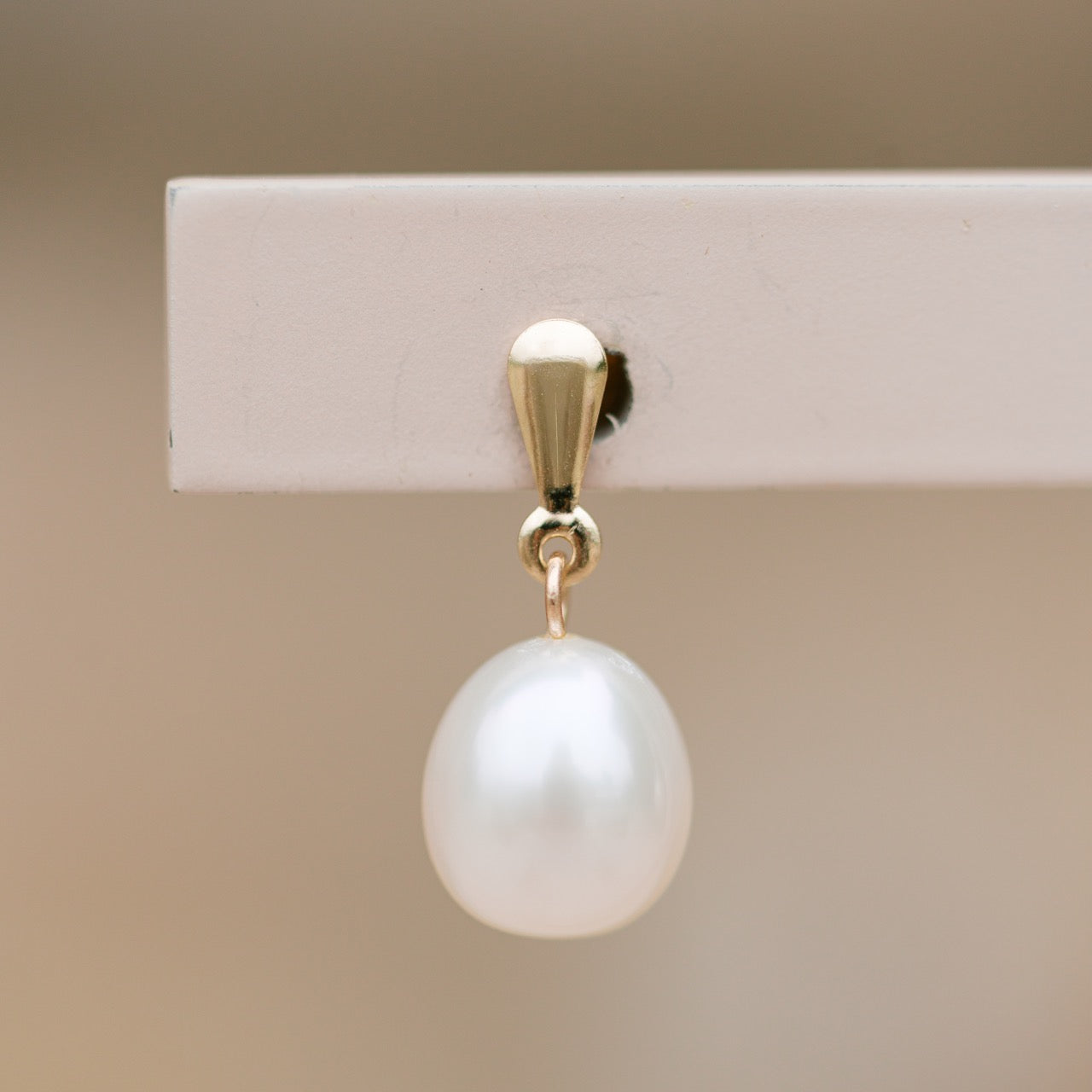 pearl dangle earrings
