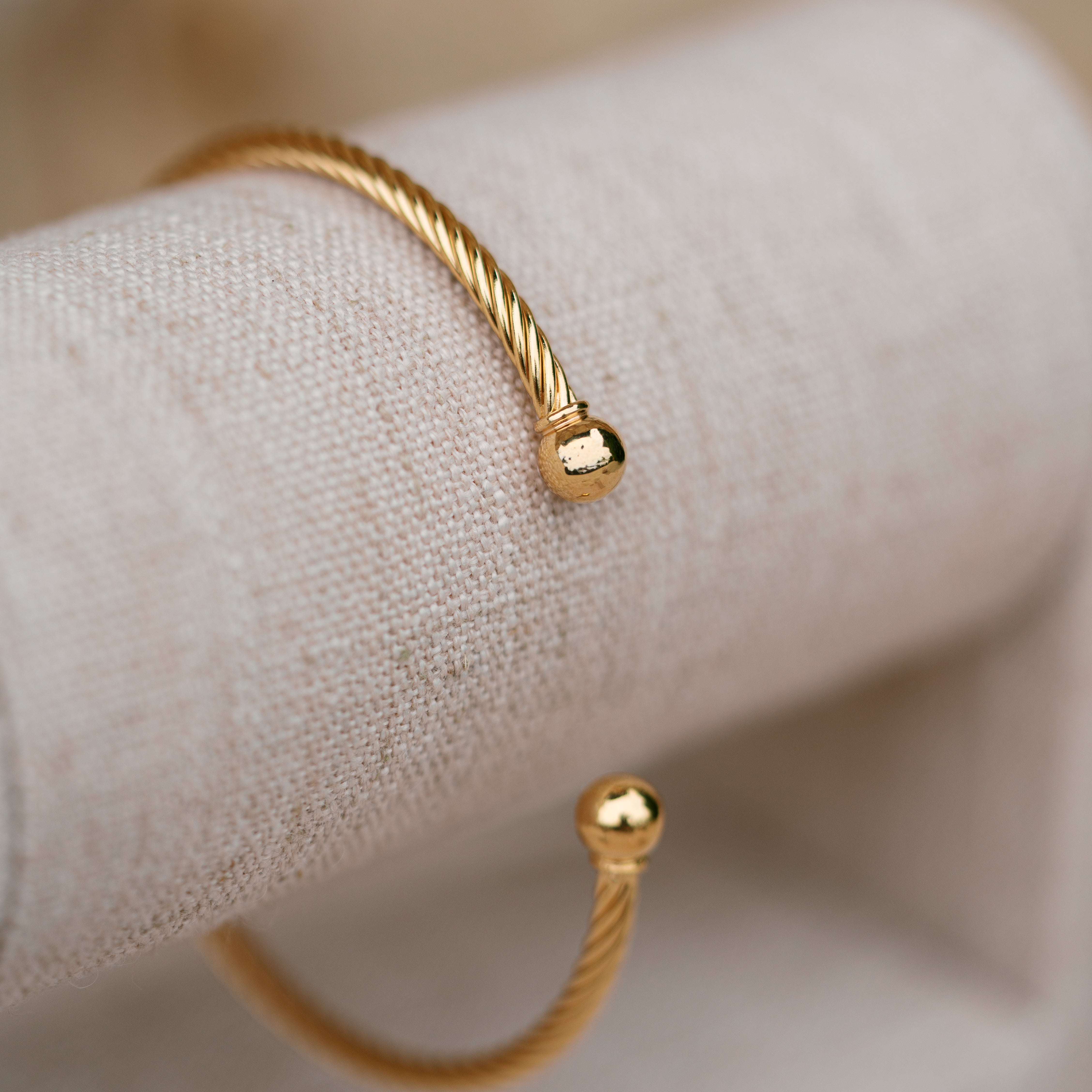 14k yellow gold filled cuff bracelet