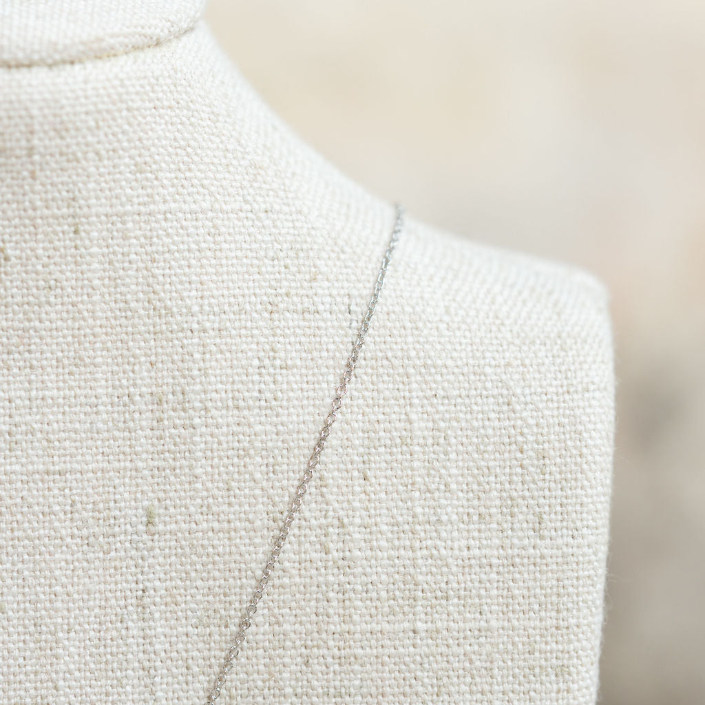 Reese necklace, white gold