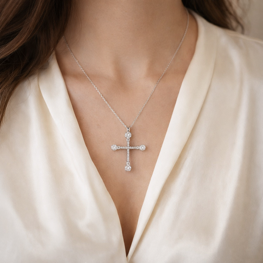 Vintage Diamond Cross