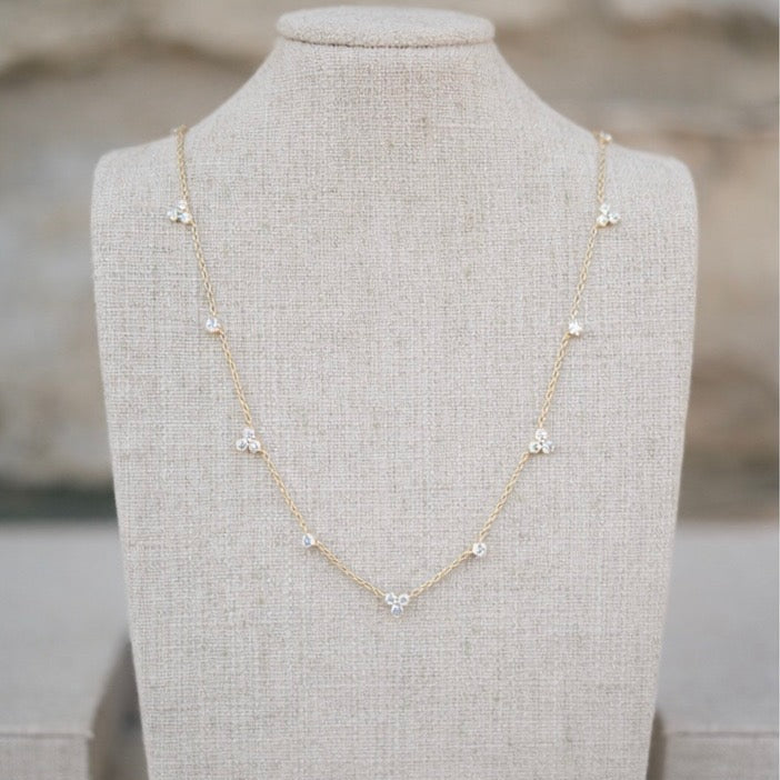 Kaitlan necklace, Yellow Gold