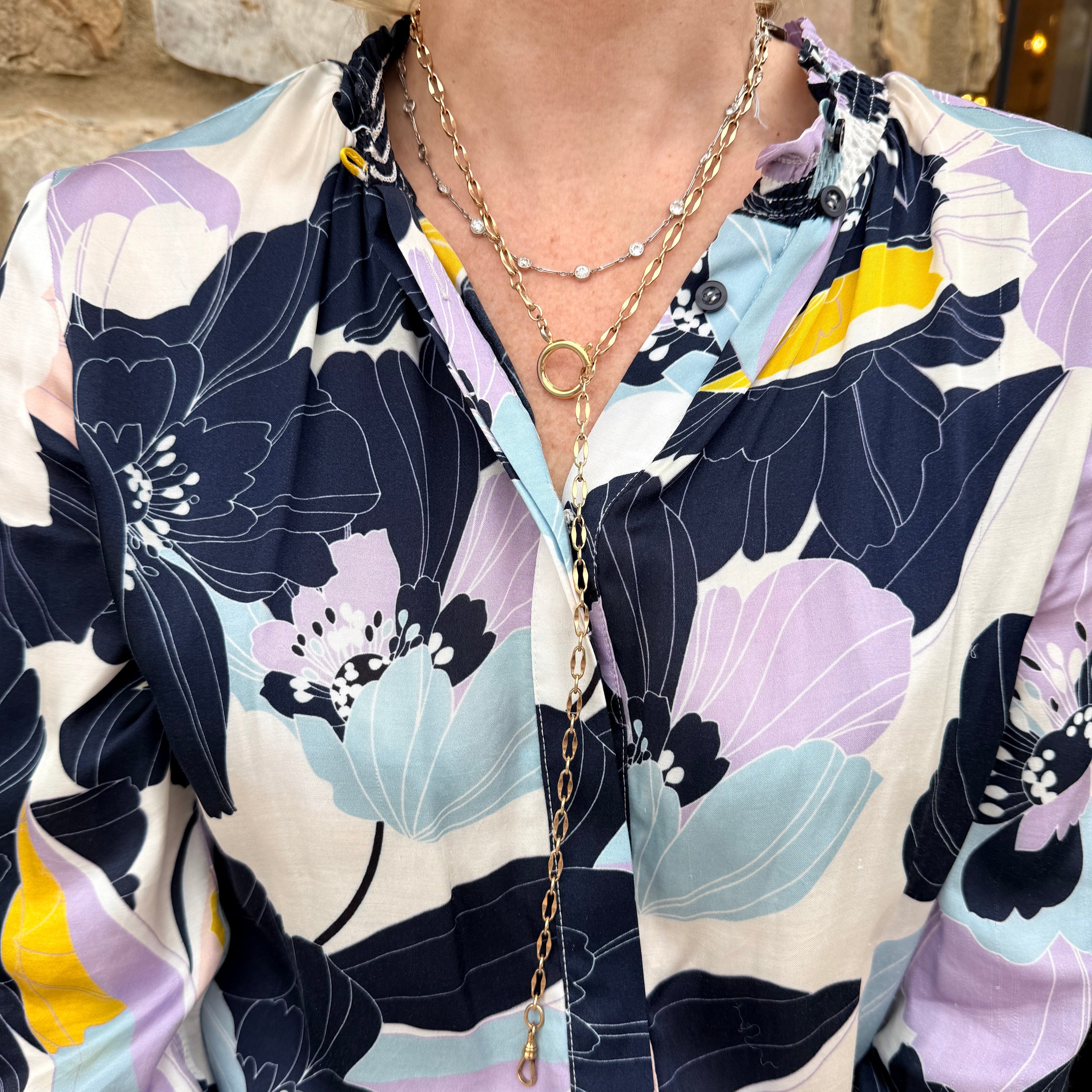 Vintage gold filled 26.5 inch chain