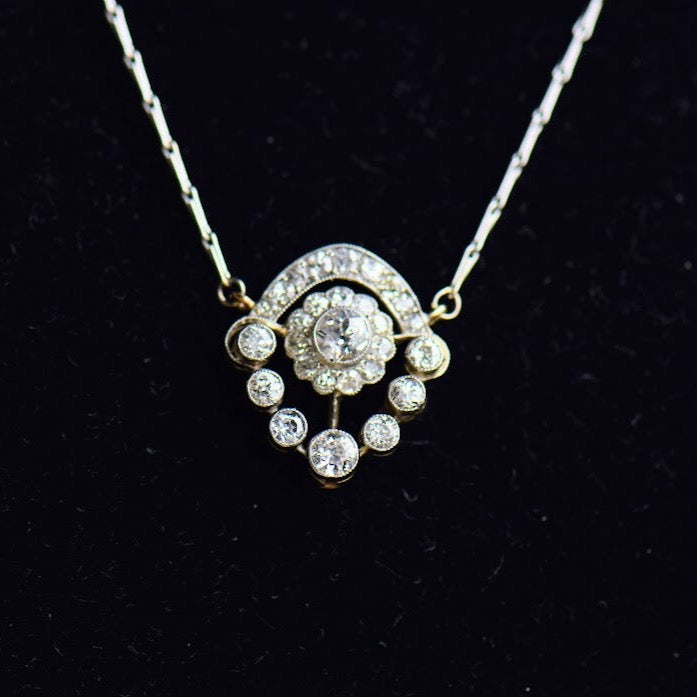 Art Deco Diamond Necklace