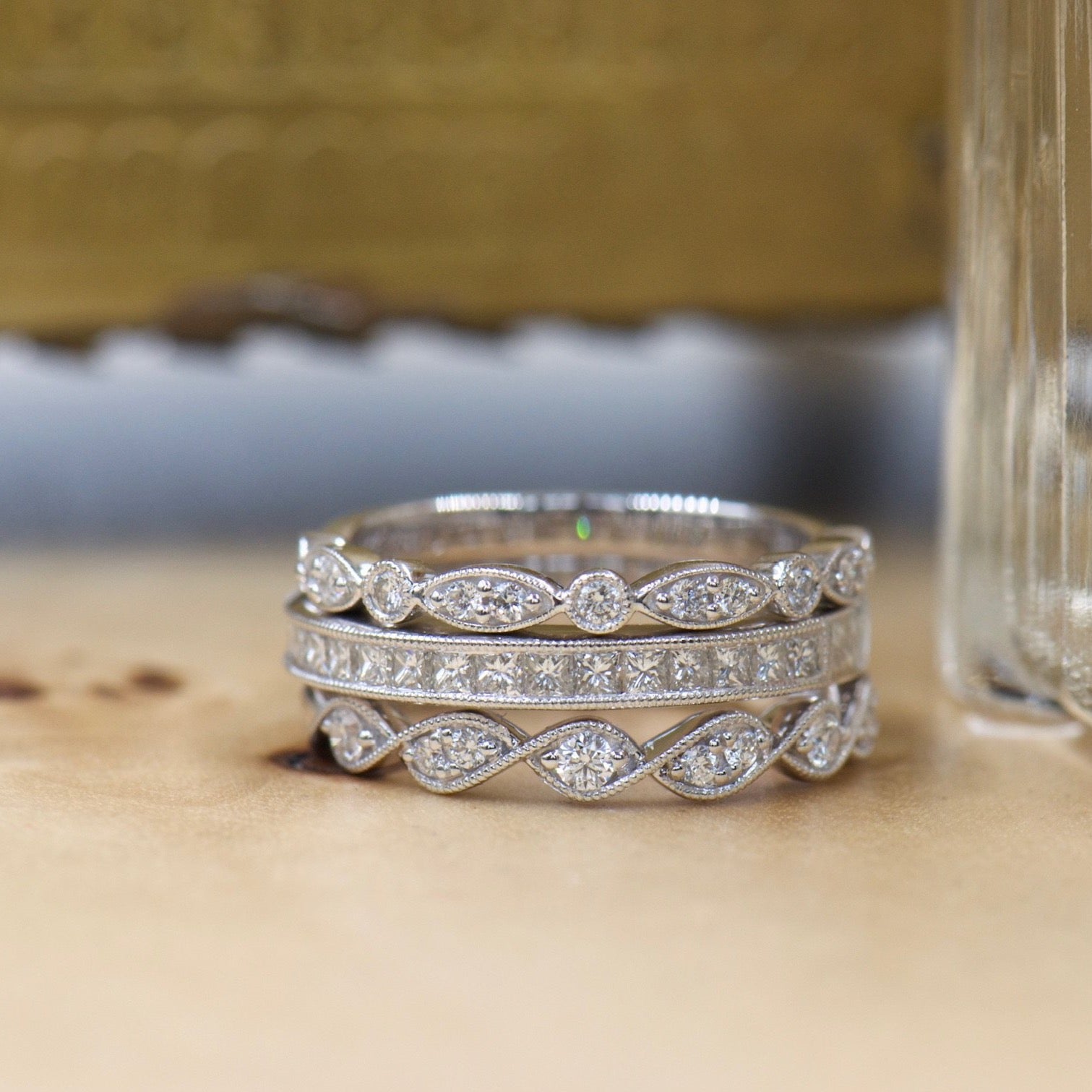 Twist Diamond Band