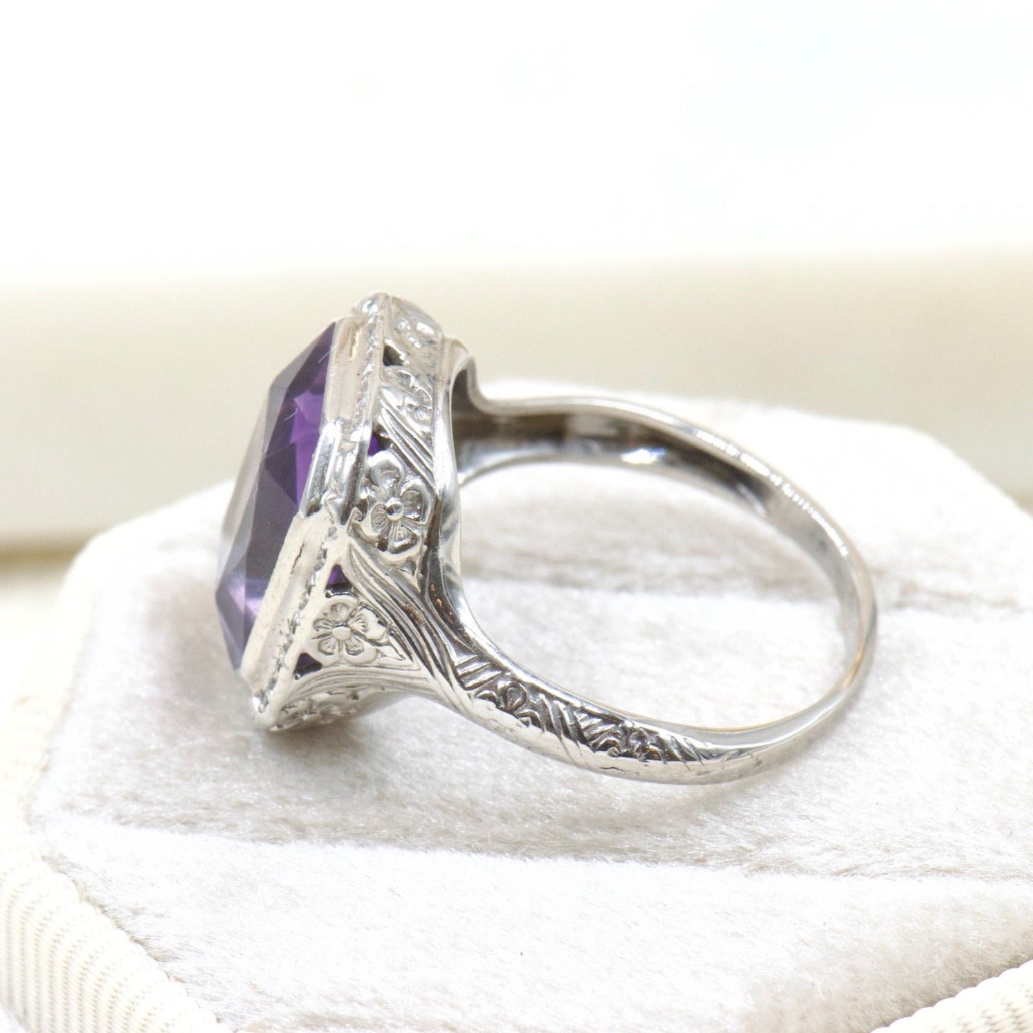1920's Amethyst Ring