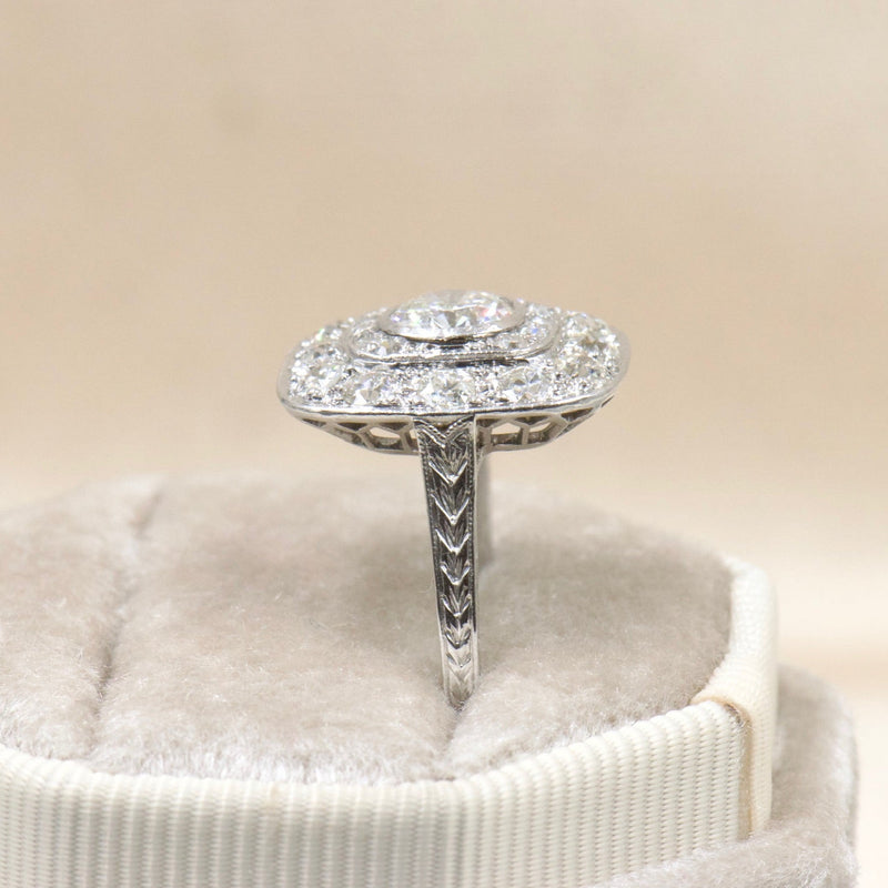 Diamond Double Halo Ring