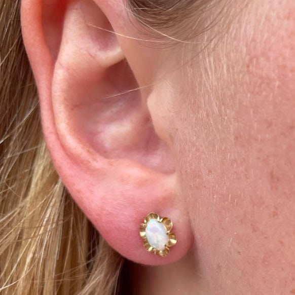 Opal Studs