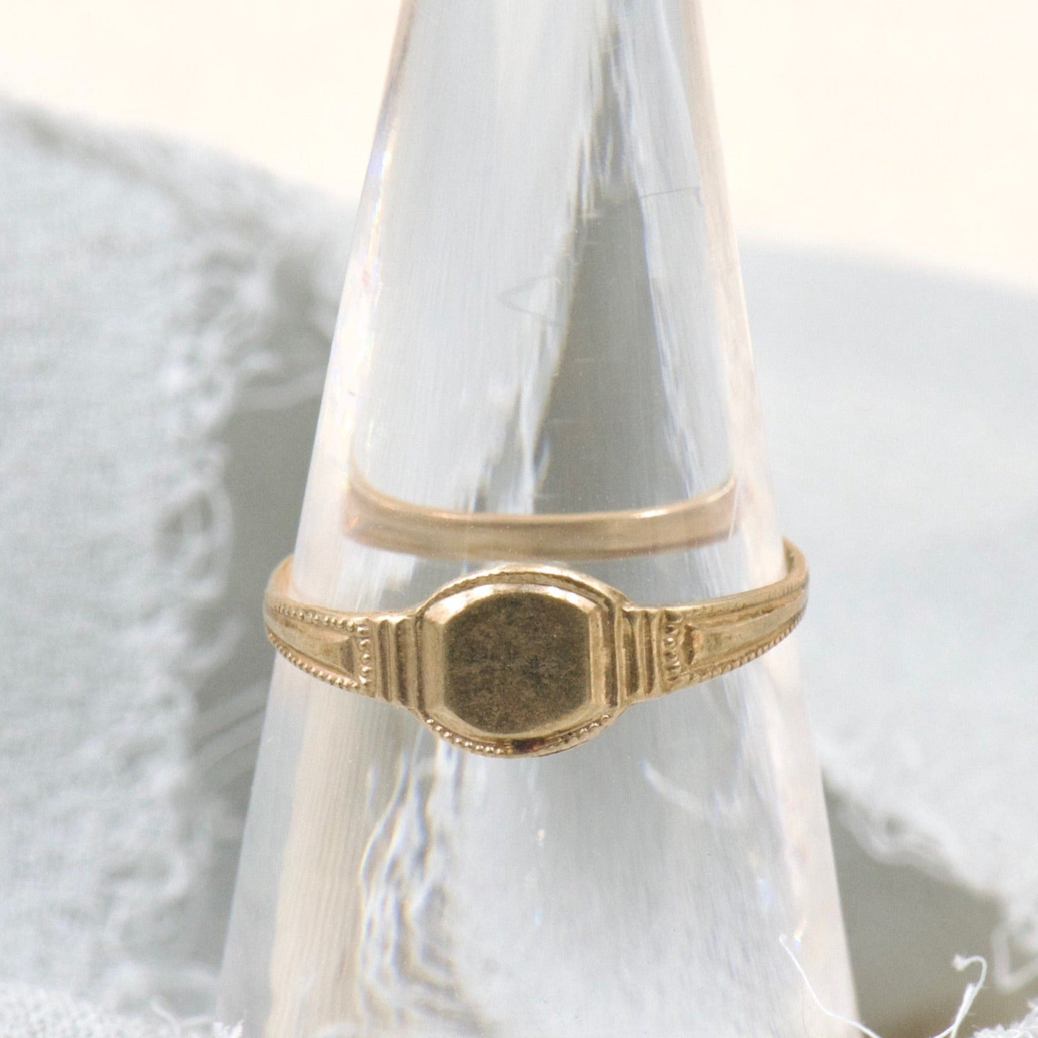 gold baby ring