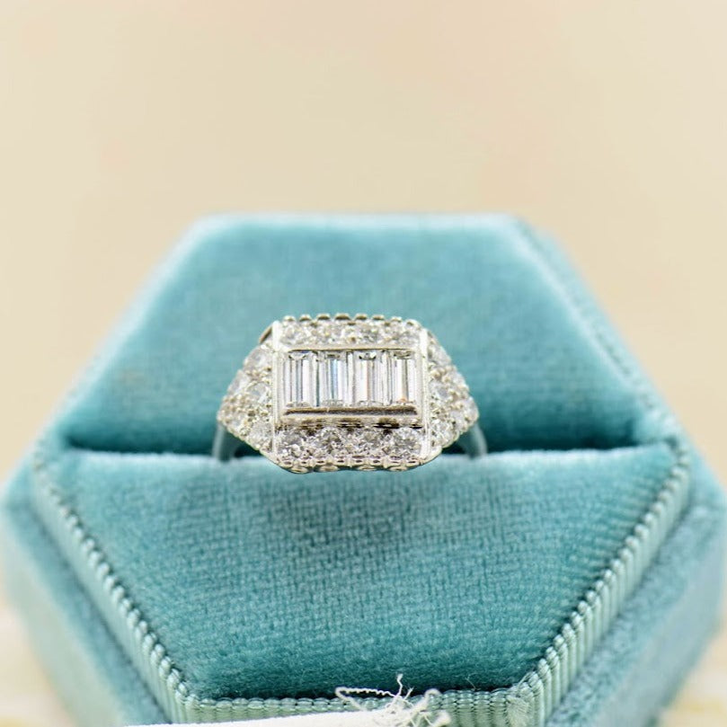 Vintage Diamond Dinner Ring