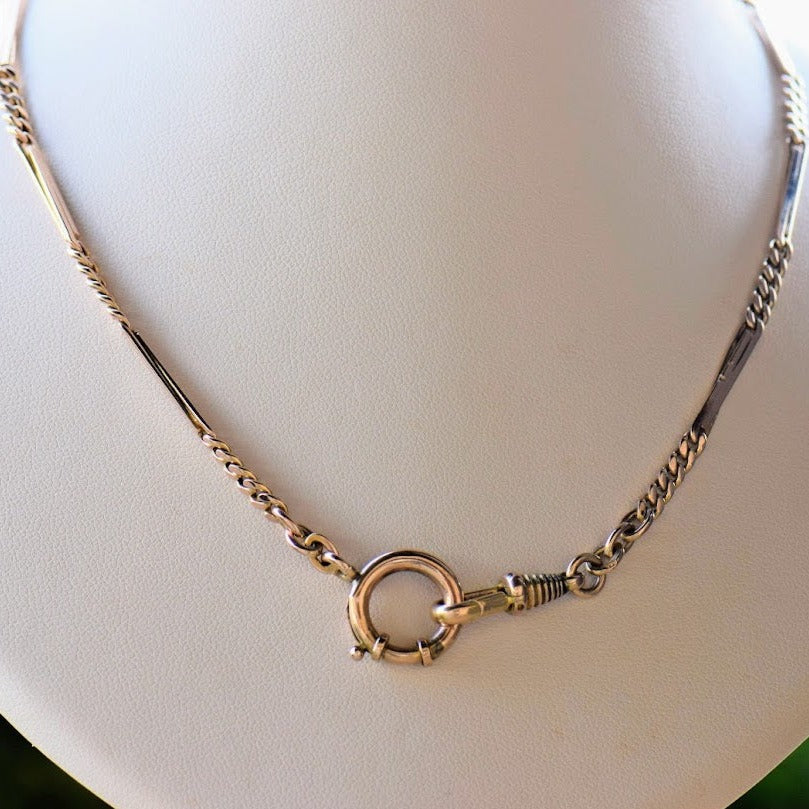 Yellow Gold Watch Chain