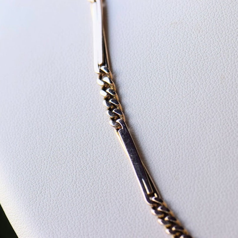 Yellow Gold Watch Chain