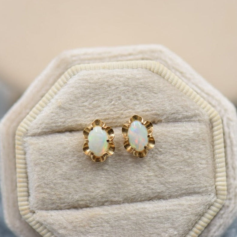 Opal Studs