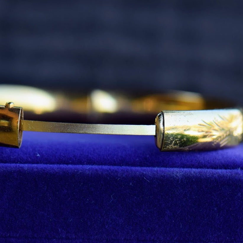 Antique Gold Bangle