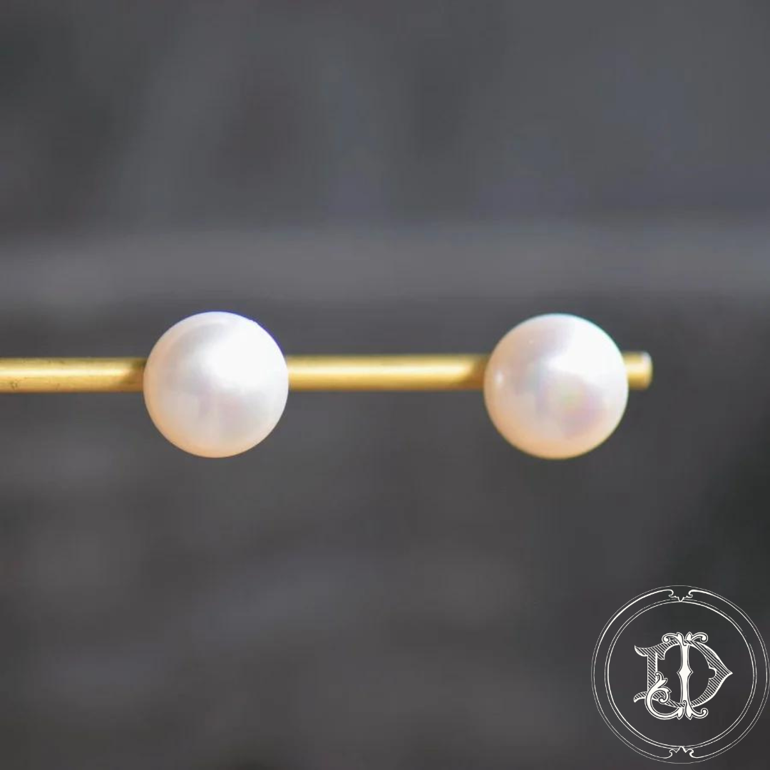 12mm Pearl Earrimgs