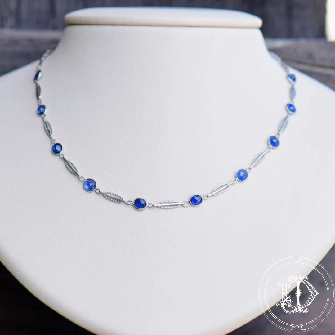 Sapphire Bezel Antique Watch Chain