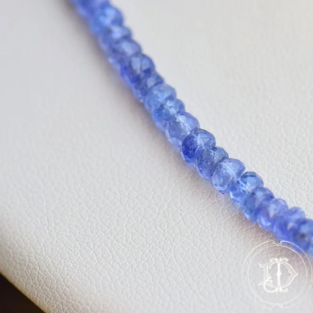 Tanzanite Bead Necklace
