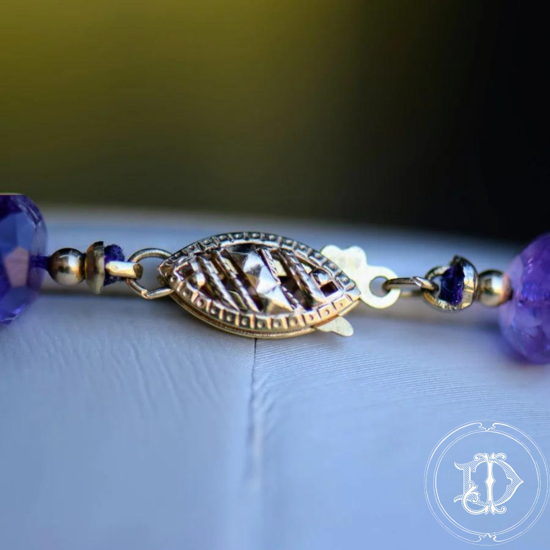 Faceted Amethyst Beads