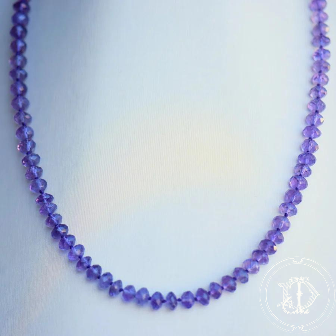 Faceted Amethyst Beads