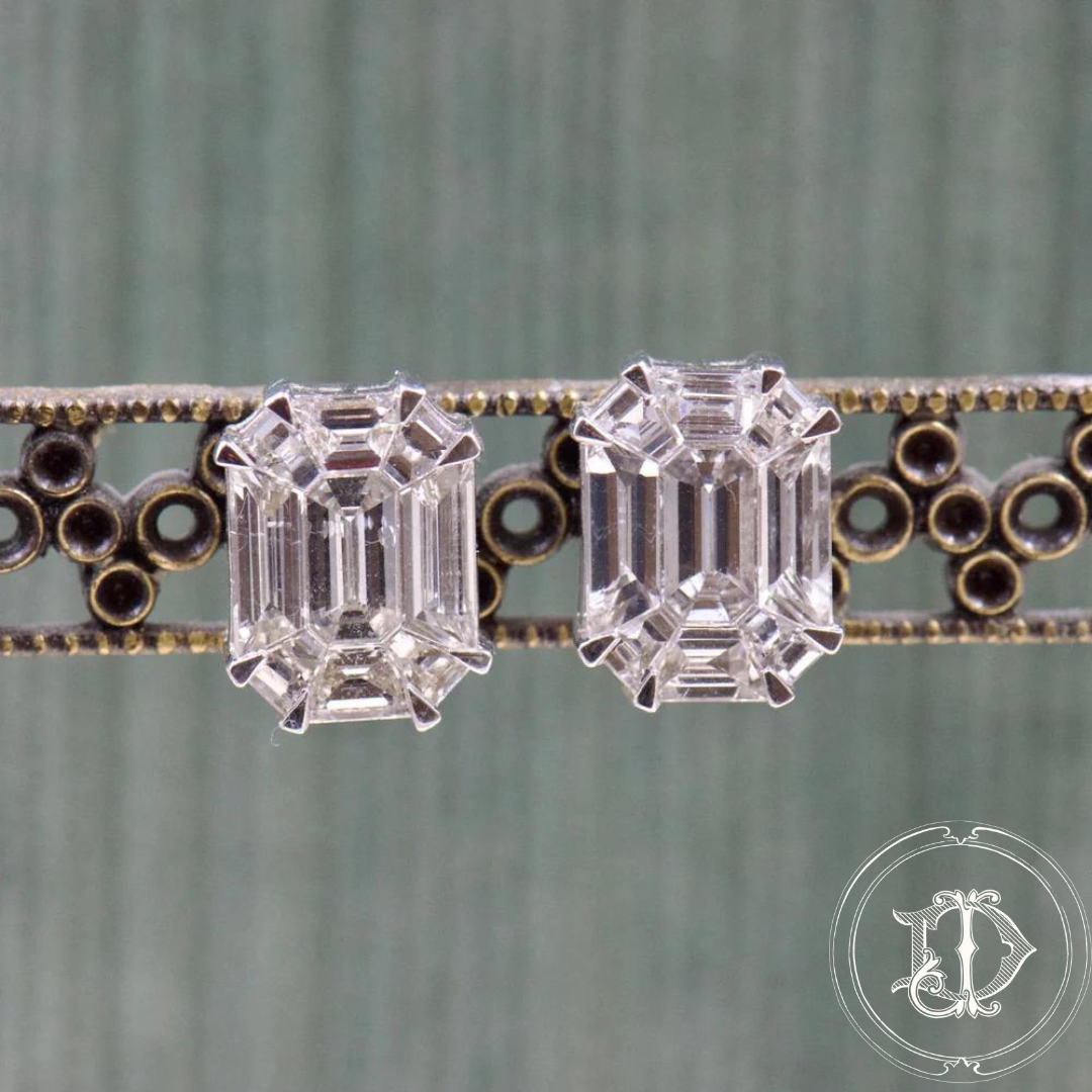 Diamond Mosiac Earrings