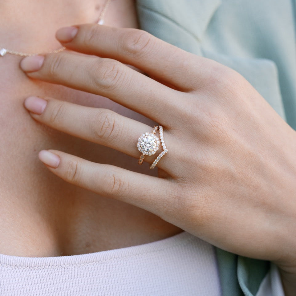 diamond contour band