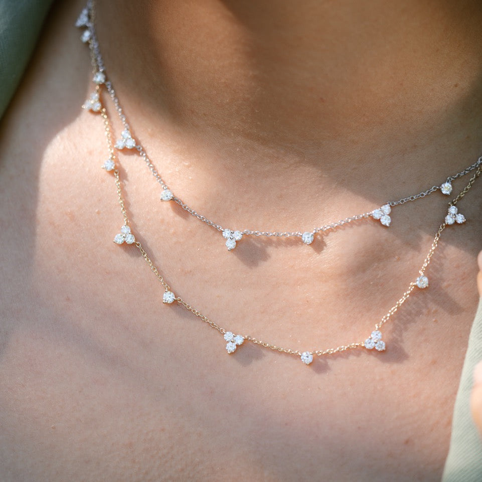 Kaitlan necklace, Yellow Gold