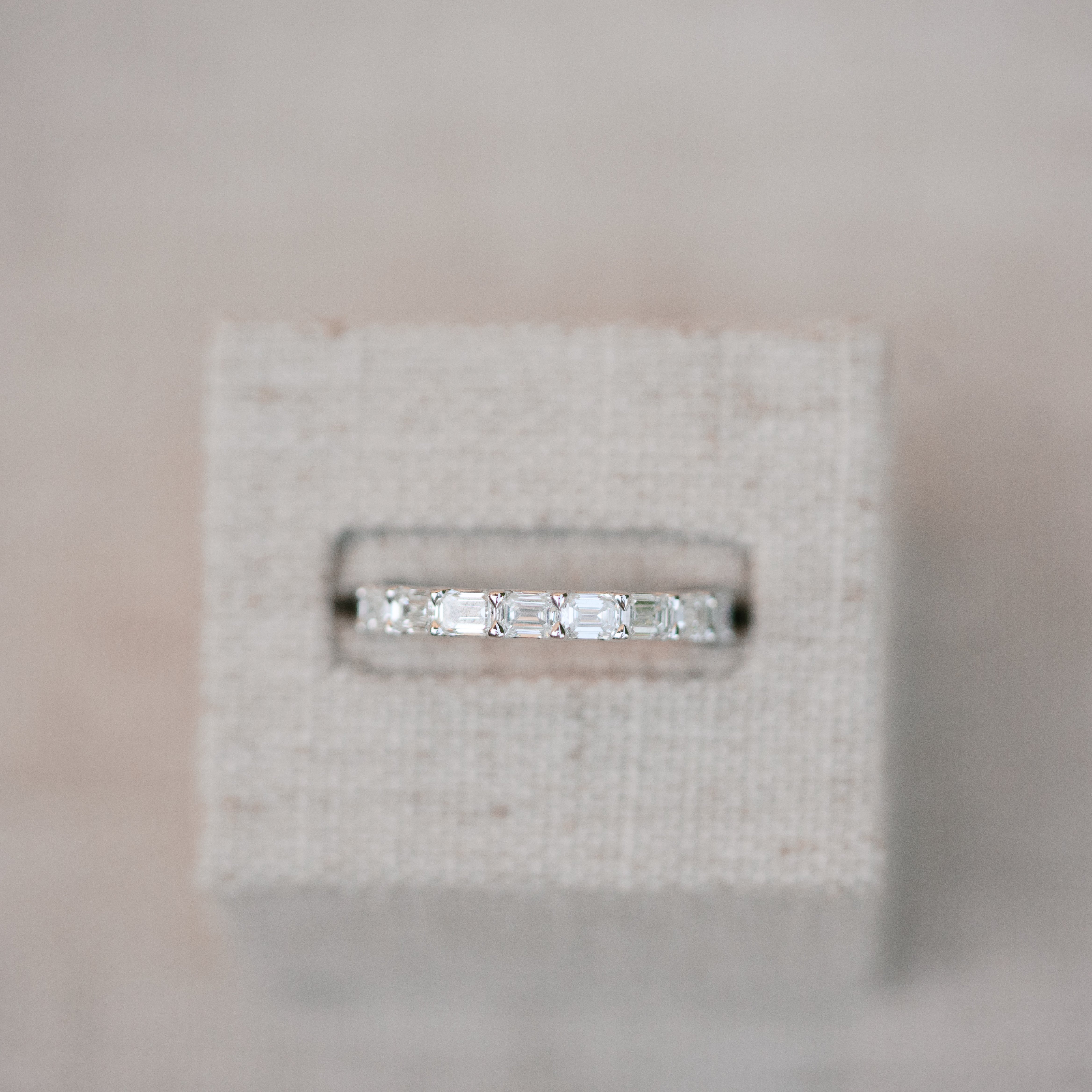 diamond baguette band