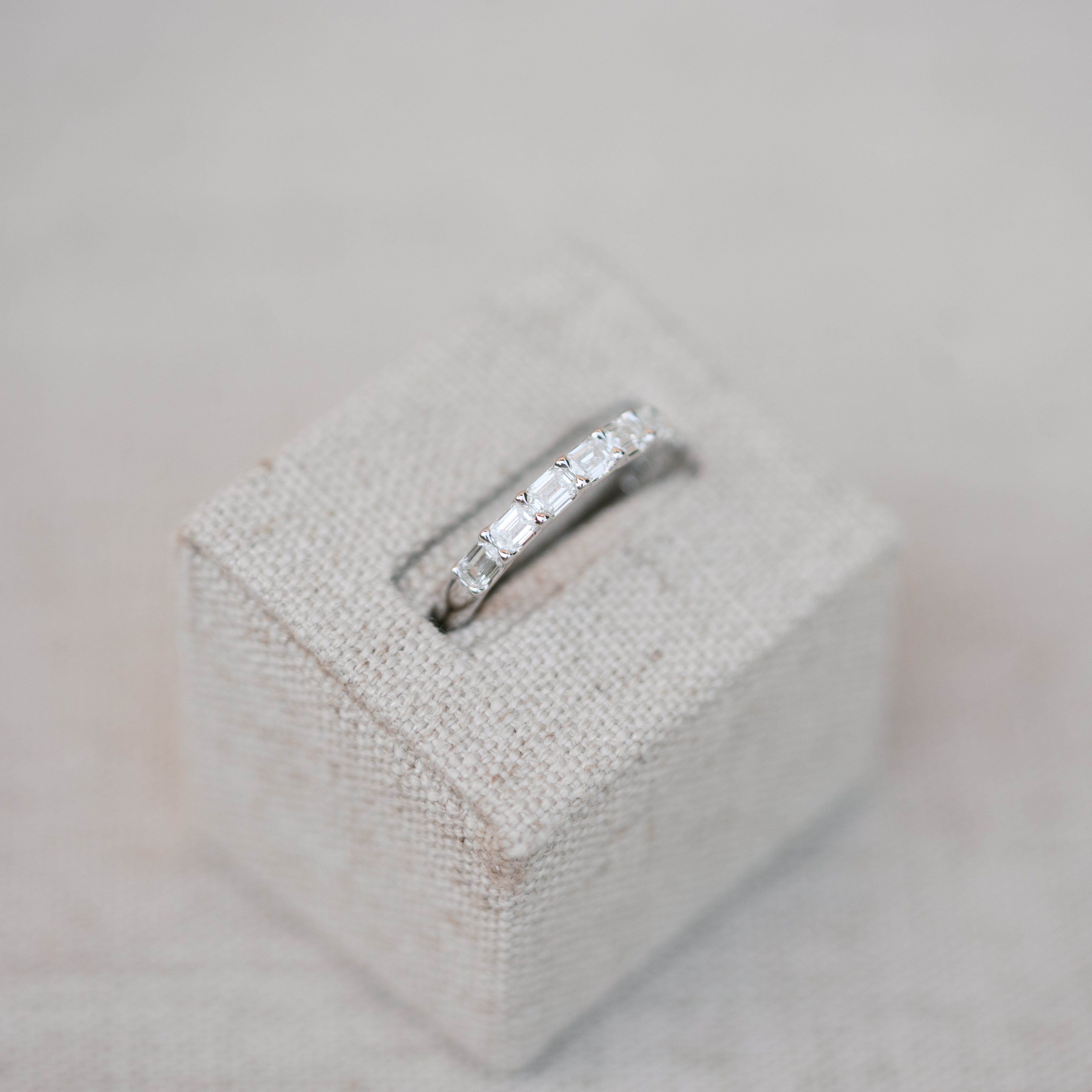 diamond baguette band