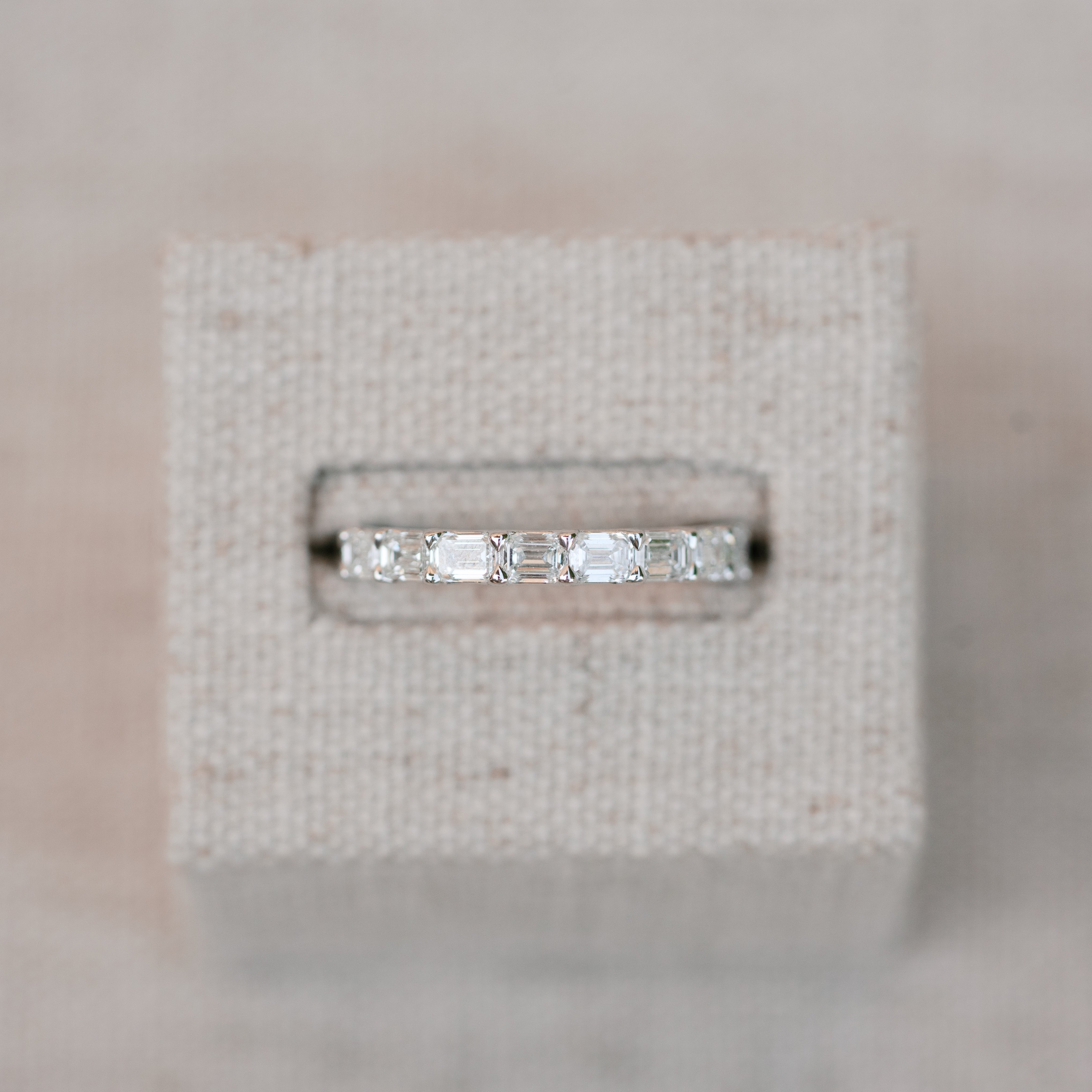 diamond baguette band