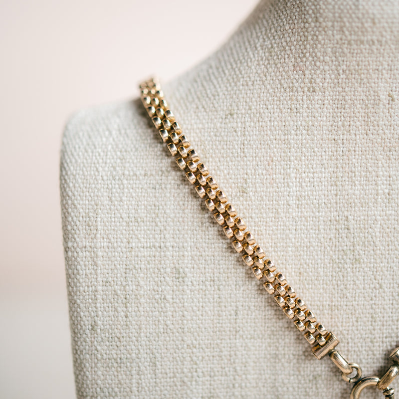 Victorian gold and pearl locket