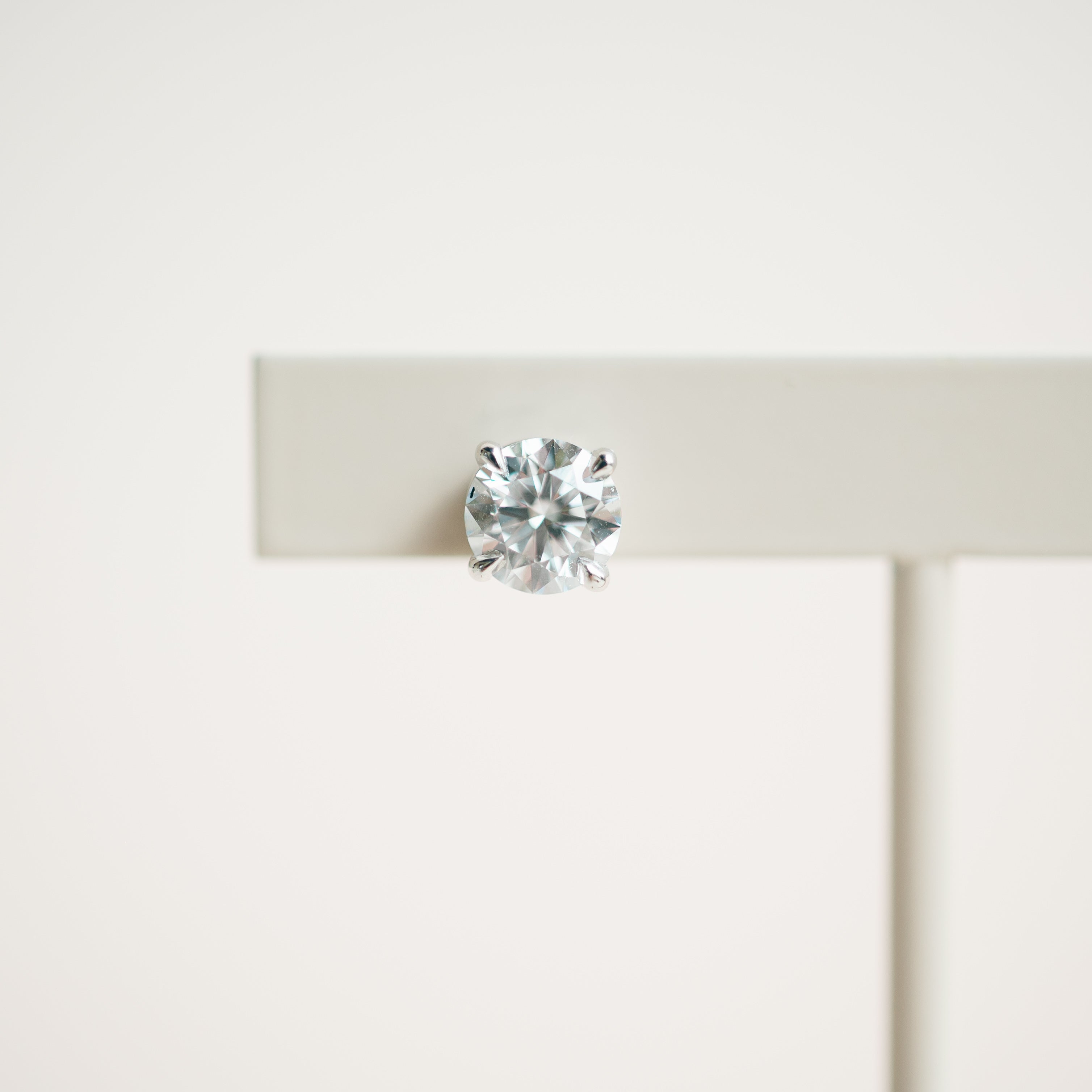 2.38ct lab grown diamond studs