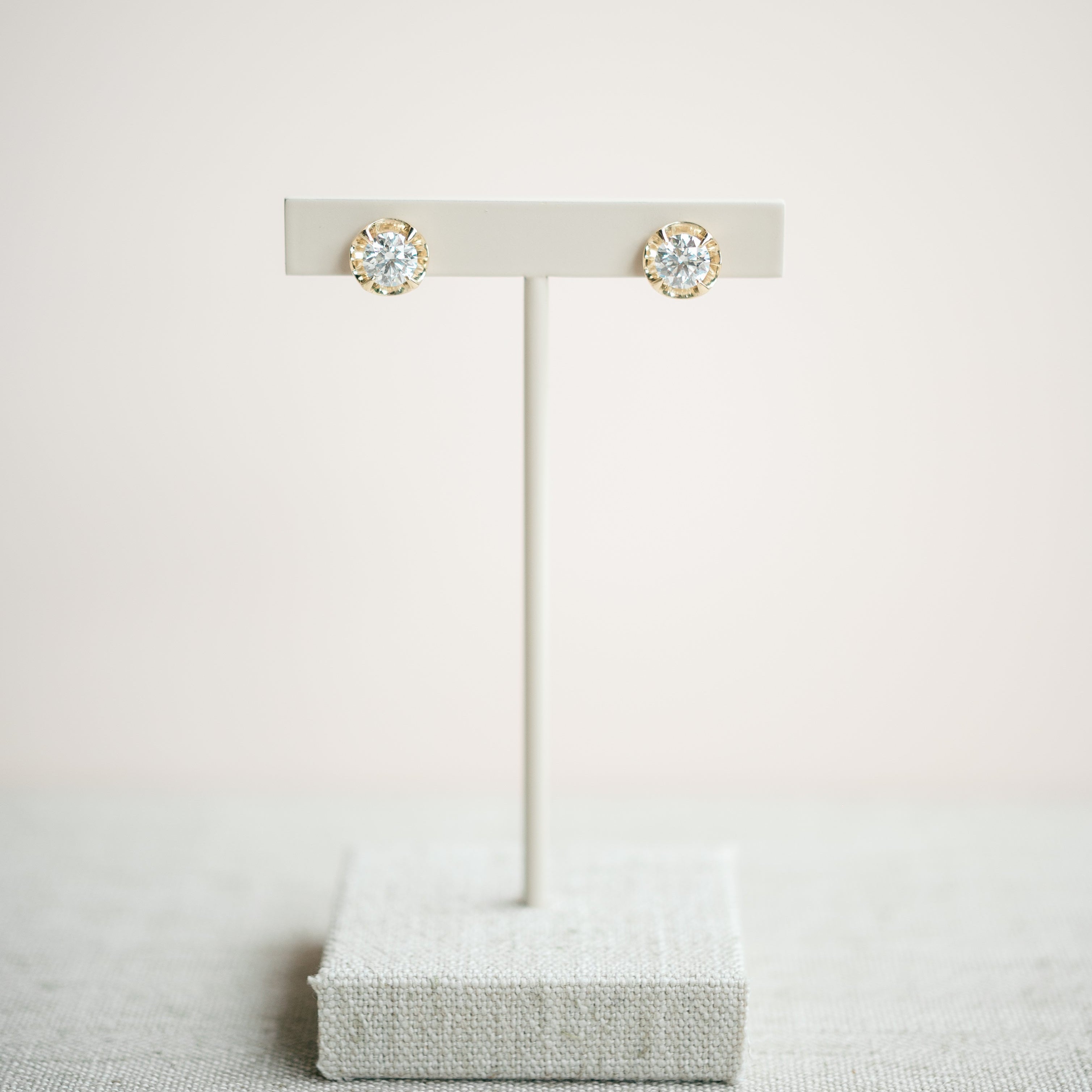 Buttercup Lab grown diamond Earrings