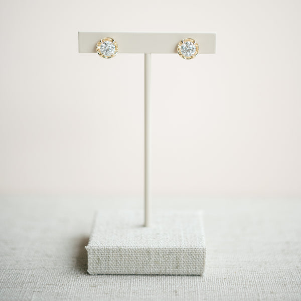Buttercup Lab grown diamond Earrings