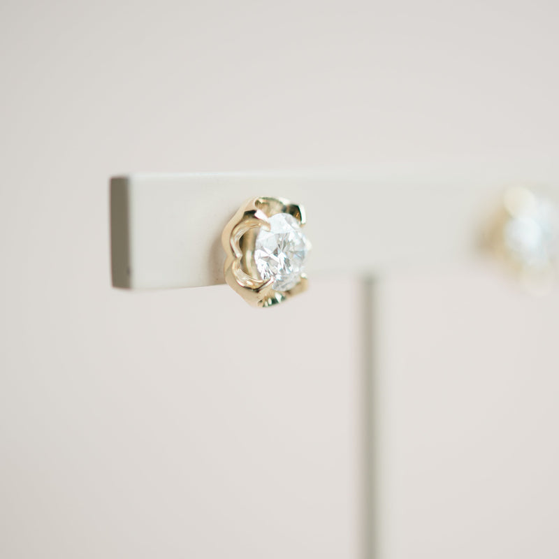 Buttercup Lab grown diamond Earrings