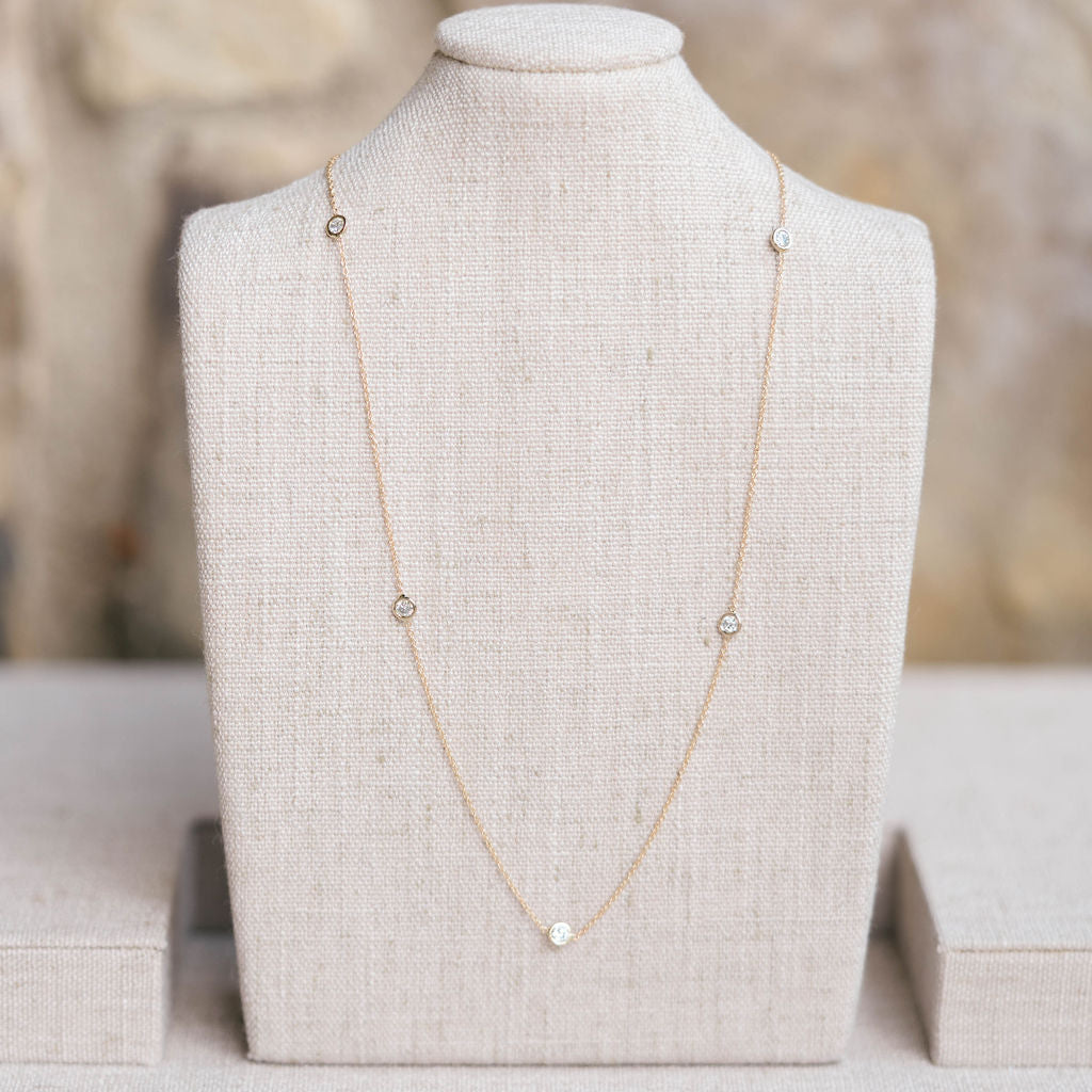 Merrell Necklace, yellow gold